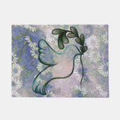 希望と平和の鳩 ドアマット (正面)