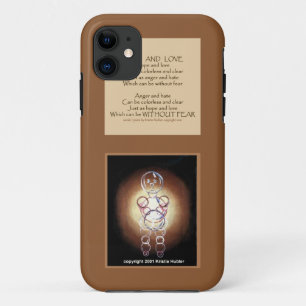 希望と愛のバブル人の電話ケース iPhone 11 ケース