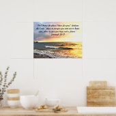 希望と未来の計画 – JEREMIAH 29:11 ポスター (キッチン)