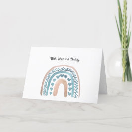 希望と癒しを持って サンキューカード