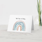 希望と癒しを持って サンキューカード (正面)