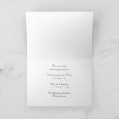 希望と祈りの言葉がんグリーティングカード カード (内部)