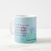 希望と静かに待つ – 悲嘆3:26 コーヒーマグカップ (正面左)