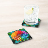 希望と鮮やか喜びの開花デザイン コースター (右側)