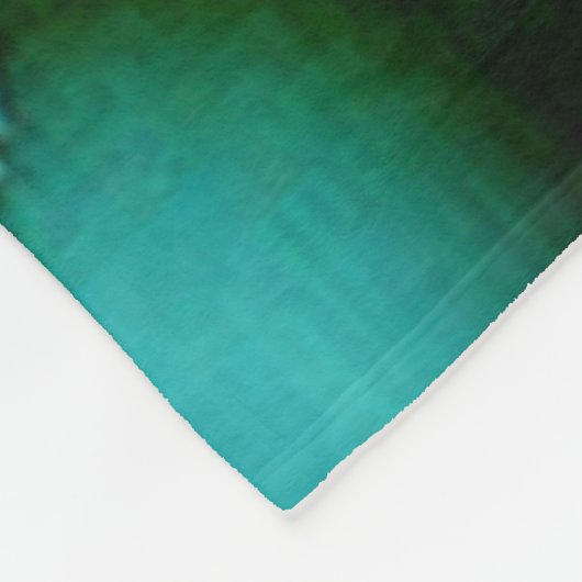 希望と鮮やか喜びの開花デザイン フリースブランケット (角)