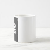希望と鳥 - 太字のタイポグラフィ コーヒーマグカップ (中央)