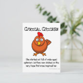 希望に打ちのめされ、息が詰まる思い ポストカード (スタンド正面)