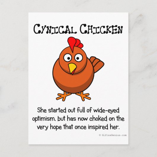 希望に打ちのめされ、息が詰まる思い ポストカード (正面)