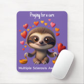 希望に満ちたハートがベビースロットMSを取り巻く マウスパッド (マウス)