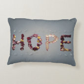 希望に満ちたバラ アクセントクッション (裏面)