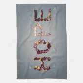 希望に満ちたバラ キッチンタオル (縦)