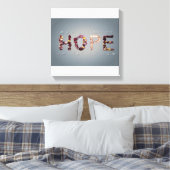 希望に満ちたバラ キャンバスプリント (インサイチュ (寝室))