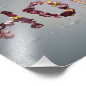 希望に満ちたバラ フォトプリント            (角)