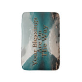 希望に満ちたホライゾン恵みズfrom Above バスマット (正面縦)