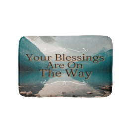 希望に満ちたホライゾン恵みズfrom Above バスマット