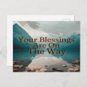 希望に満ちたホライゾン恵みズfrom Above ポストカード (正面/裏面)