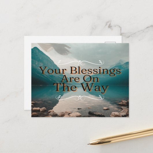 希望に満ちたホライゾン恵みズfrom Above ポストカード (正面/裏面インサイチュ)