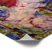 希望に満ちた乙女プリント ポスター (角)