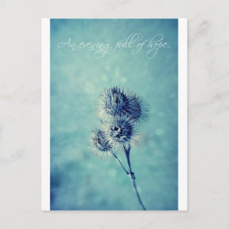 希望に満ちた夕べ... ポストカード