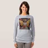 希望に満ちた少女 Tシャツ (正面フル)