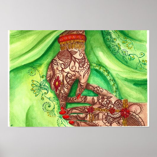 「希望に満ちた手」 ポスター (正面)