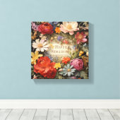 希望に満ちた遊牧民 キャンバスプリント (インサイチュ (ウッドフロア))