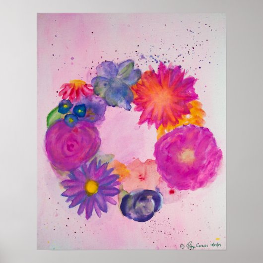 希望のある ポスター (正面)