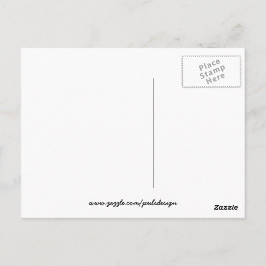 希望のはがきを作成する ポストカード (裏面)