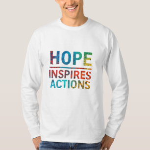 希望のアクインスパイアション Tシャツ