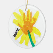 希望のオーナメント セラミックオーナメント (左)