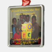 希望のオーナメント メタルオーナメント (左)