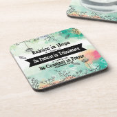 希望のコースターセットで喜ばせて下さい コースター (左側)