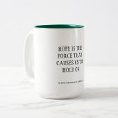 希望のコーヒー・マグ ツートーンマグカップ (正面左)