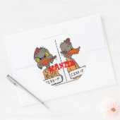 、希望のステッカー ラウンドシール (封筒)