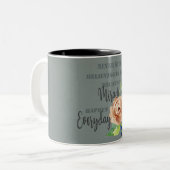 希望のストップある日も奇跡を起こさない ツートーンマグカップ (正面左)