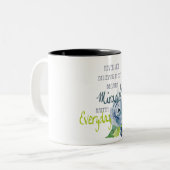 希望のストップある日も奇跡を起こさない ツートーンマグカップ (正面左)