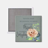 希望のストップある日も奇跡を起こさない マグネット (正面/裏面)