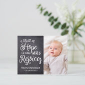 希望のスリルこの疲れた世界は喜ぶ新生児 シーズンカード (スタンド正面)