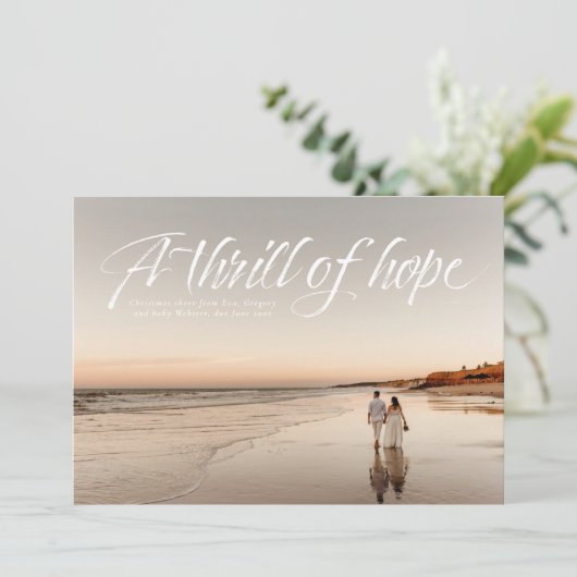 希望のスリルのスクリプモダント宗教的な写真 シーズンカード (スタンド正面)