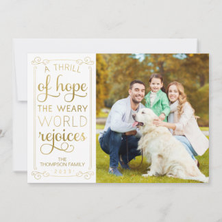 希望のスリル疲れた世界の喜び写真カード'21 シーズンカード