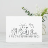 希望のスリル クリスマスの情景スケッチ シーズンカード (スタンド正面)