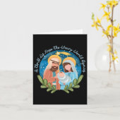 希望のスリル 世の中の疲れが喜ぶ クリスマス カード (黄色い花)