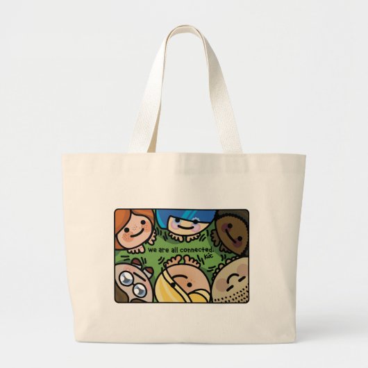 希望のハンドバッグ ラージトートバッグ (正面)