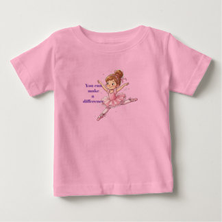 希望のバレリーナTシャツ ベビーTシャツ
