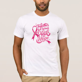 希望のピンクTシャツデザイン Tシャツ
