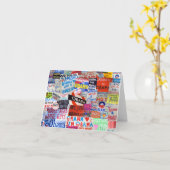 希望のブランクNotecardのオバマのシンボルや象徴 カード (黄色い花)