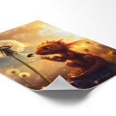 希望のプリントを作成&ダウンロード ポスター (角)