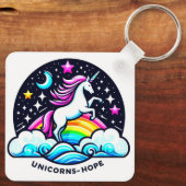 希望のユニコーン キーホルダー (裏面)