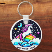 希望のユニコーン キーホルダー (裏面)