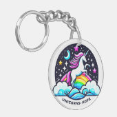 希望のユニコーン キーホルダー (正面左)